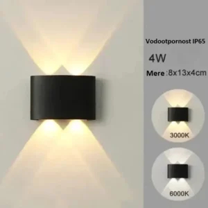 Dekorativna Zidna Lampa 4W