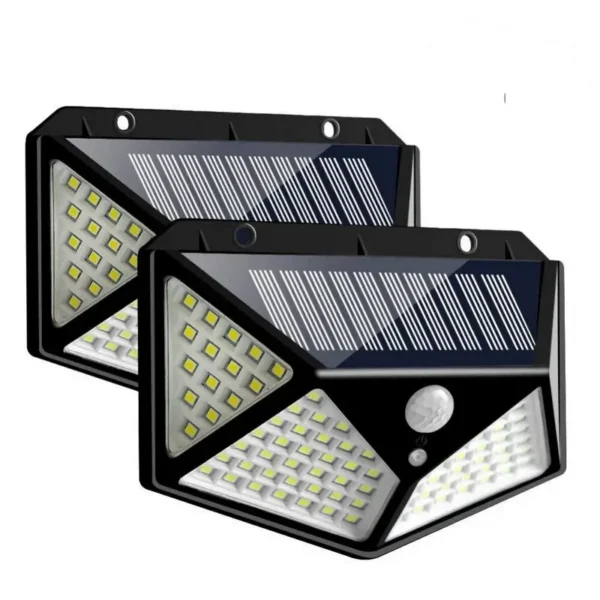 Solarni reflektor sa senzorom 100 led dioda - Image 9