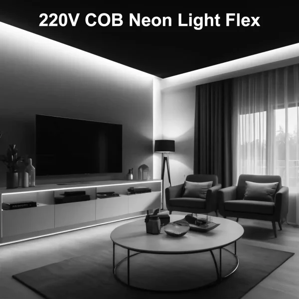 Neon led traka 220v 10m samolepljiva - Image 2