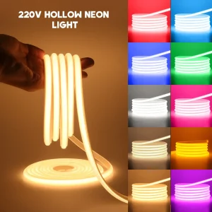 Neon led traka 220v 10m samolepljiva
