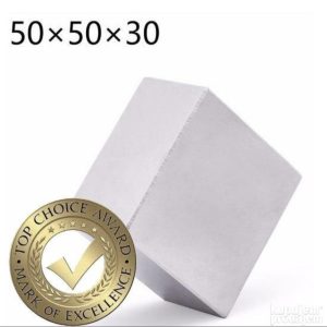 Neodimijumski Magnet N52 – 50x50×30 mm